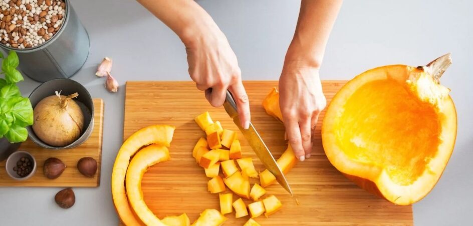 Chế độ ăn uống bí ngô